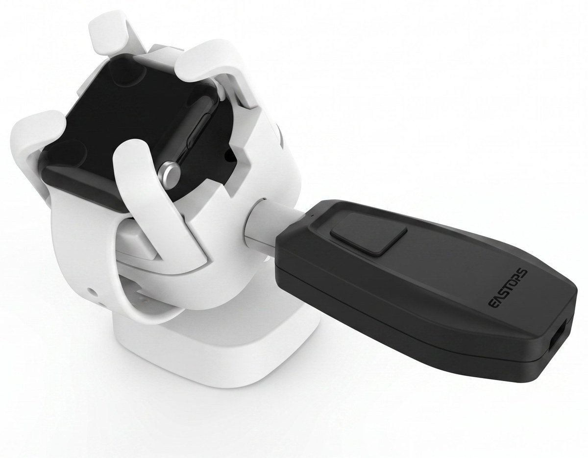 NHT Watch Mechanic blanco con llave Northtrade — soporte antirrobo para relojes en exhibición retail